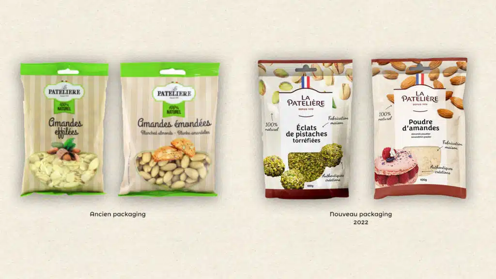 packaging comparatif